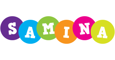 Samina happy logo