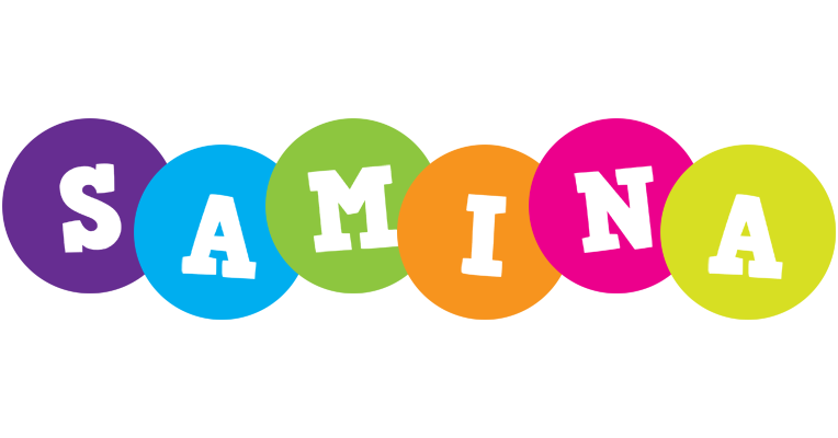 Samina happy logo