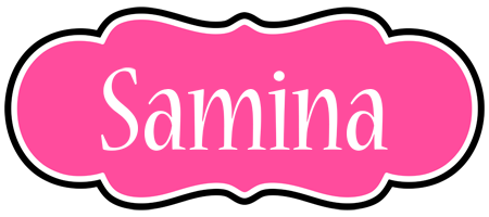Samina invitation logo