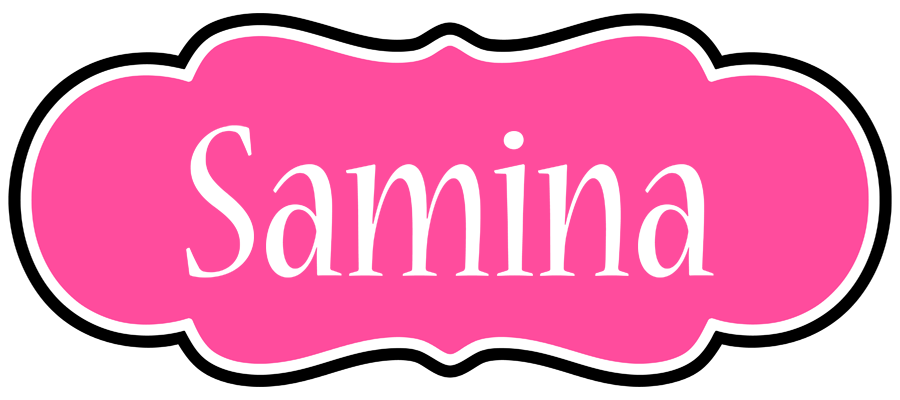 Samina invitation logo