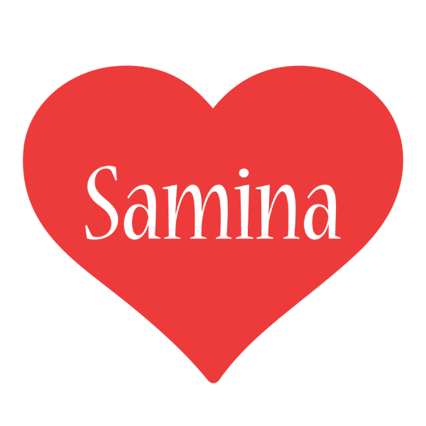 Samina love logo