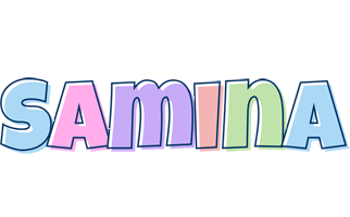 Samina pastel logo