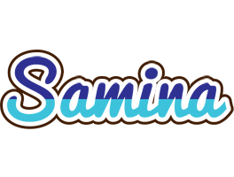 Samina raining logo
