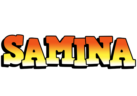 Samina sunset logo
