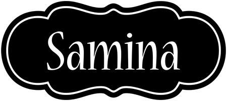 Samina welcome logo