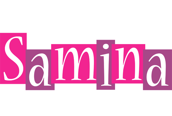 Samina whine logo