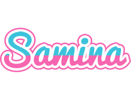 Samina woman logo