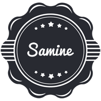 Samine badge logo