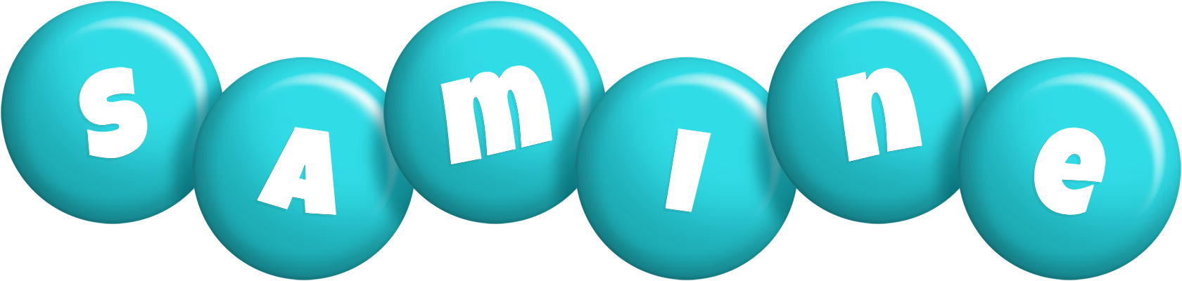 Samine candy-azur logo