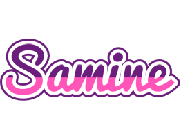 Samine cheerful logo