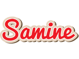 Samine chocolate logo