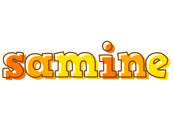 Samine desert logo