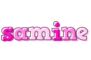 Samine hello logo