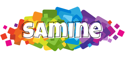 Samine pixels logo