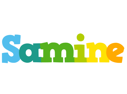Samine rainbows logo