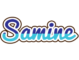 Samine raining logo