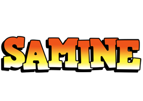 Samine sunset logo