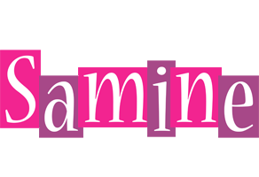 Samine whine logo