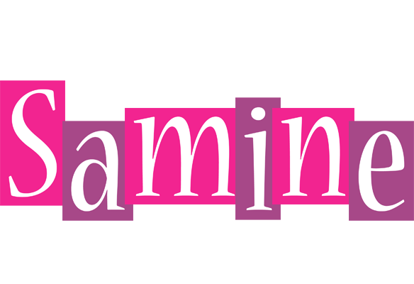Samine whine logo