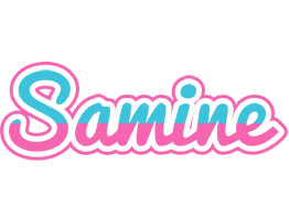 Samine woman logo