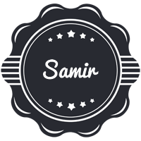 Samir badge logo