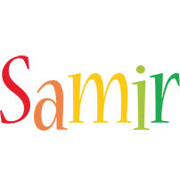 Samir birthday logo