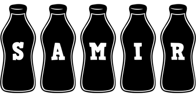 Samir bottle logo