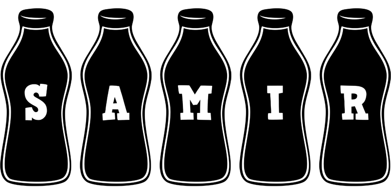 Samir bottle logo