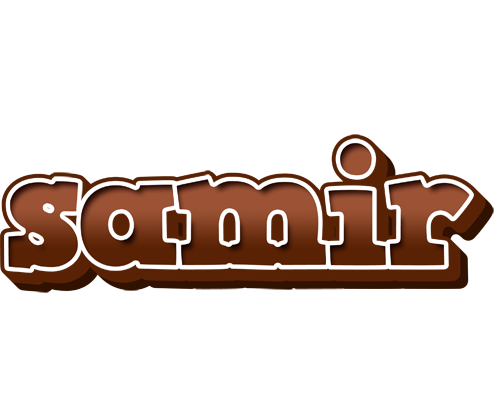 Samir brownie logo