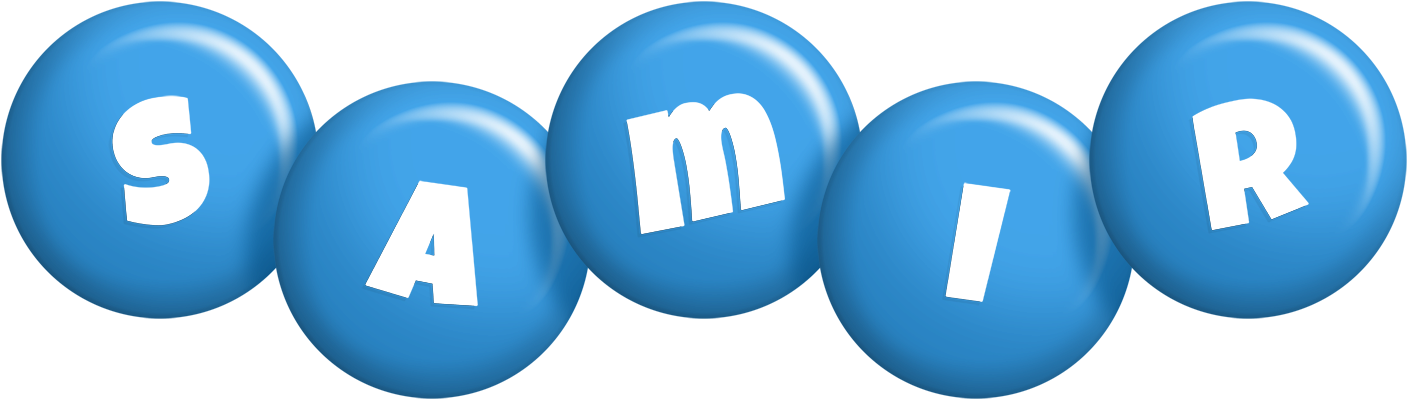 Samir candy-blue logo