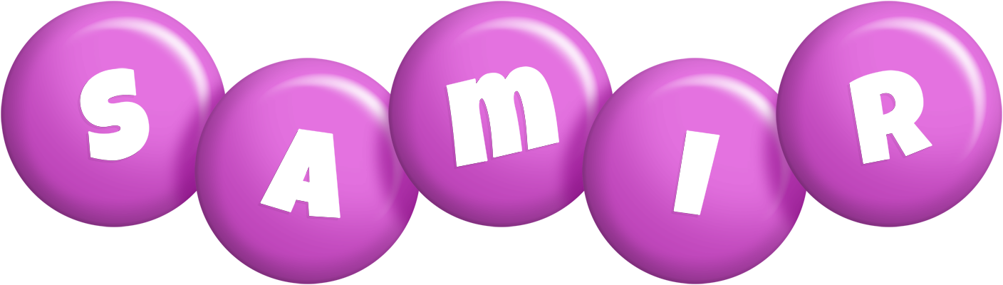 Samir candy-purple logo
