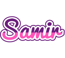 Samir cheerful logo
