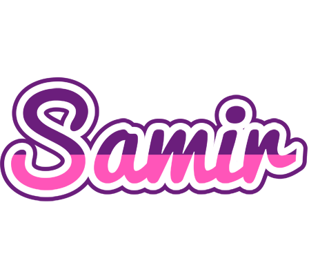Samir cheerful logo