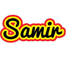 Samir flaming logo