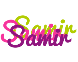 Samir flowers logo