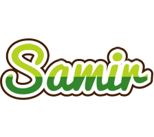 Samir golfing logo