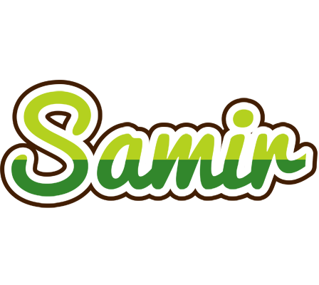 Samir golfing logo