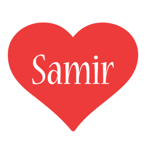 Samir love logo