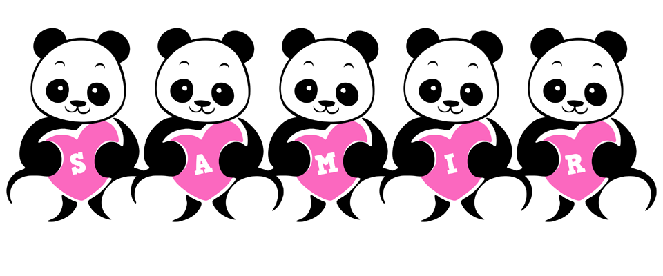 Samir love-panda logo