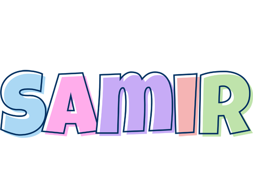 Samir pastel logo