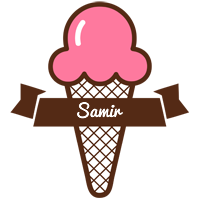 Samir premium logo