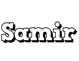 Samir snowing logo