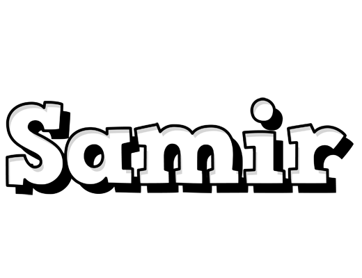 Samir snowing logo