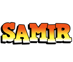 Samir sunset logo