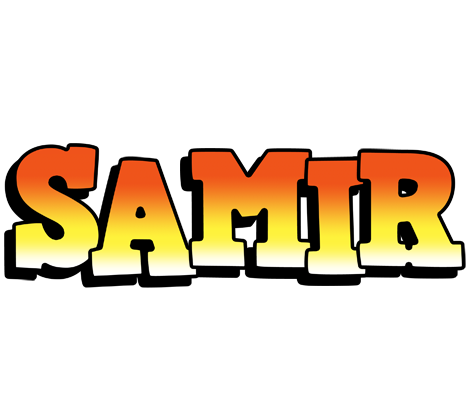 Samir sunset logo