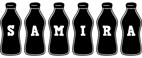 Samira bottle logo