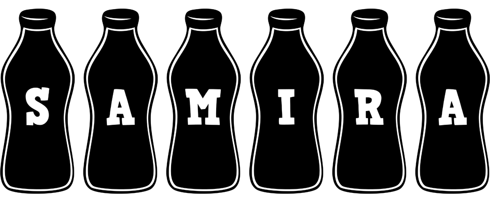 Samira bottle logo