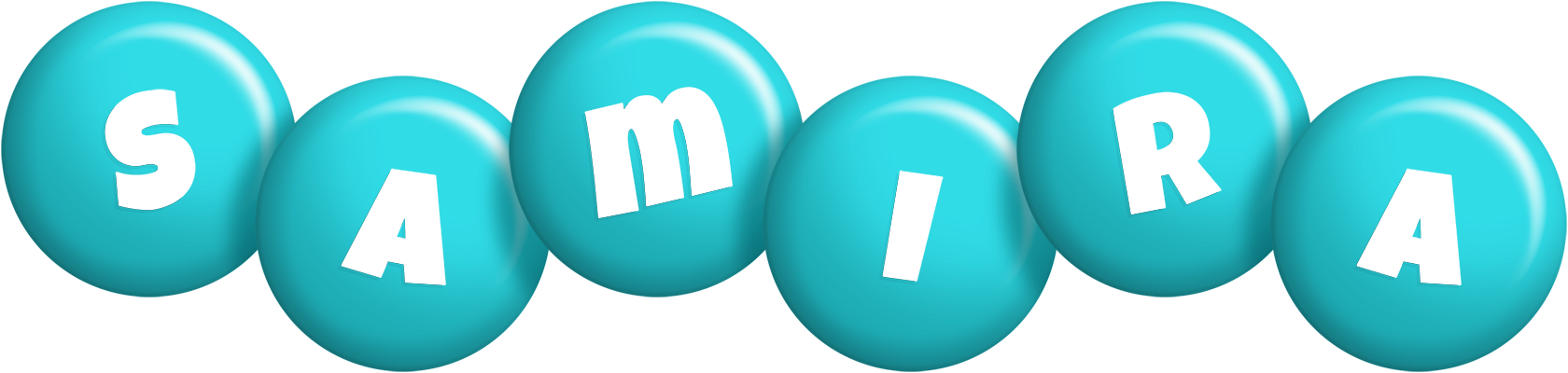 Samira candy-azur logo
