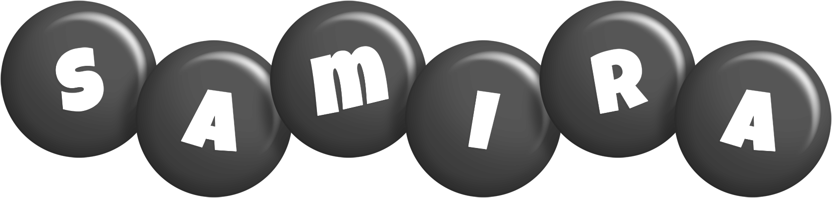 Samira candy-black logo
