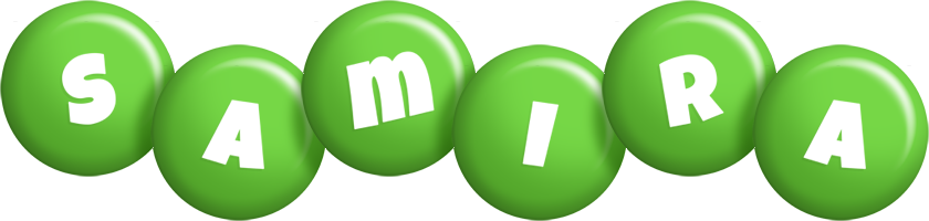 Samira candy-green logo